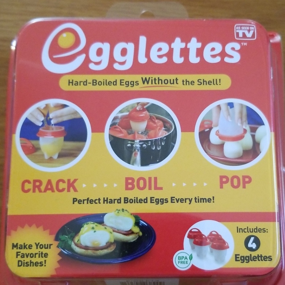 $6 Closeout! Egglettes 4 piece set